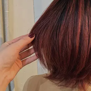ショート カラー パーマ ヘアアレンジ メンズ キッズ ネイル マツエク・マツパ sumina すみなのヘアスタイル
