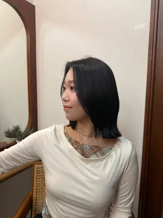 DEPT 西川もかのヘアスタイル