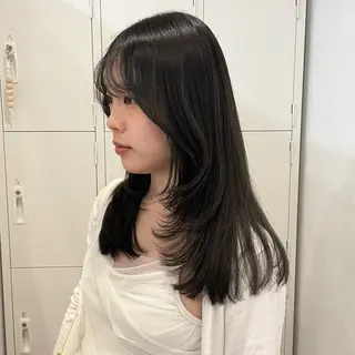 ロング カラー canon/レイヤー /透明感カラーのヘアスタイル