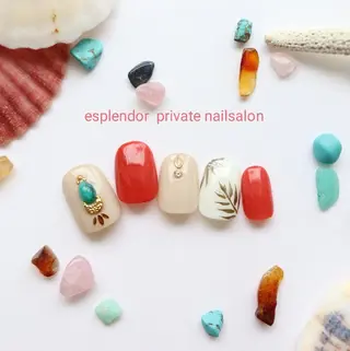 ネイル esplendor  小野寺のネイルデザイン
