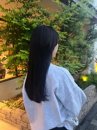 ロング カラー 韓国好き🇰🇷 美容師MIKUのヘアスタイル