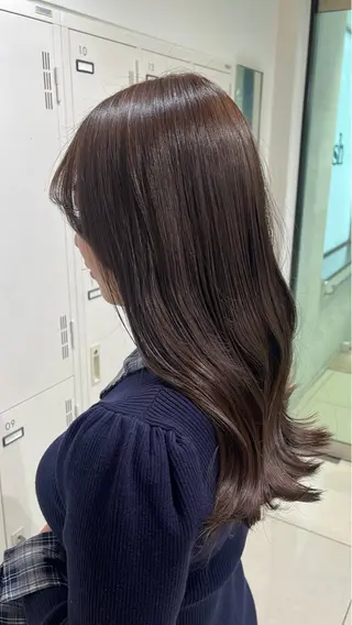 ロング カラー 透明感【カラー支持率 No.1】リノ🪐のヘアスタイル