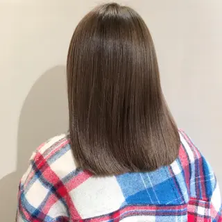 ミディアム カラー ヘアアレンジ 柔らか垢抜けｶﾗｰと ｶｯﾄ🫧ASUKAのヘアスタイル