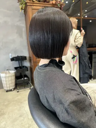 ミディアム カラー 廣瀬双葉 ボブ/ミディアムのヘアスタイル