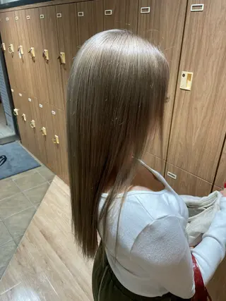 ロング Kosuke梅田カラ ーモデル募集中🫧のヘアスタイル