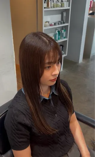 ロング カラー ྀི akane   ྀིのヘアスタイル