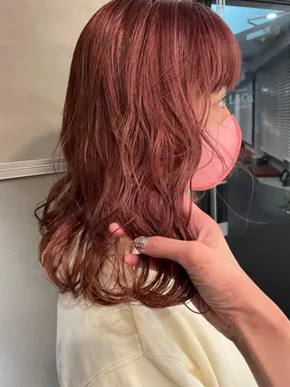 ミディアム カラー 大人girly🛋️ 🤍yukakoのヘアスタイル