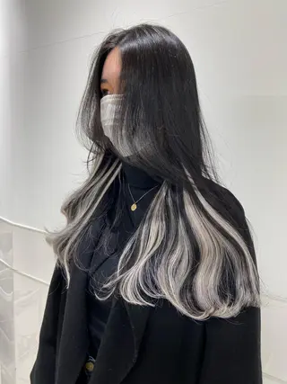 ロング カラー Amelie yunのヘアスタイル