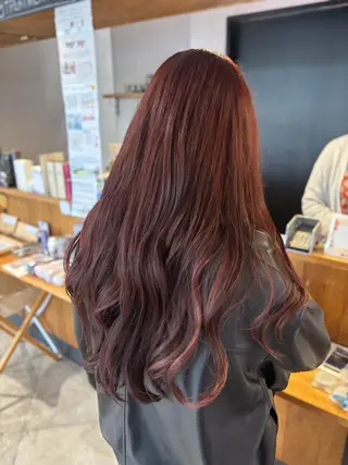 カラー はっとり ななせのヘアスタイル