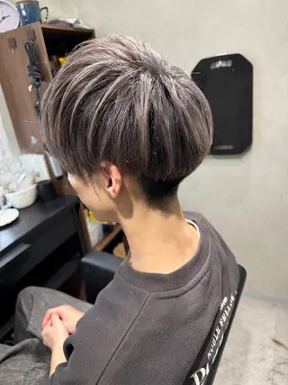 ショート シマオカイッセイ 個室サロンaceのヘアスタイル