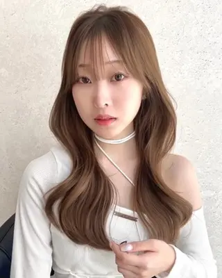 カラー トレンドスタイル🪞 ベージュブラウン🤎のヘアスタイル