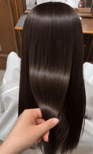 ロング モネ｜CLUTCH ワンカラーモデルのヘアスタイル