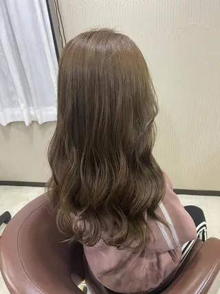 ロング カラー ハイトーン belle ナホのヘアスタイル