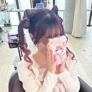 ロング 横浜/メンズカット パーマ/ヘアセットのヘアスタイル