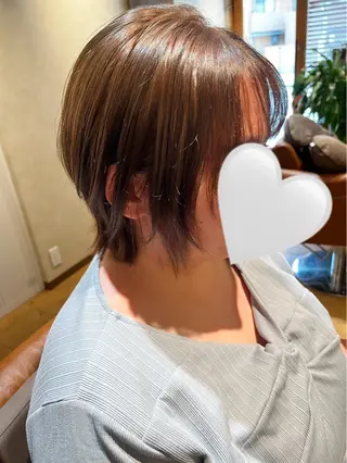ショート end roll りんのヘアスタイル