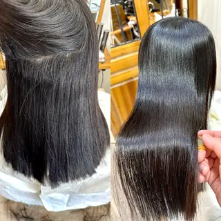 ロング パーマ 縮毛矯正/山根勇平 /完全マンツーマンのヘアスタイル