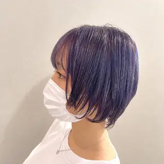 ショート カラー ブリーチなしWカラー メンズカット✨ワタベのヘアスタイル