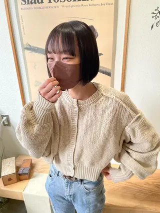 ショート ヒナゴ トヨカズのヘアスタイル