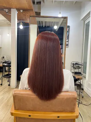 カラー なな🦋/ 原宿のヘアスタイル