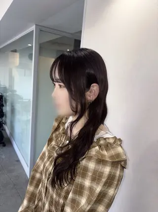 ロング カラー sweep 綾奈のヘアスタイル