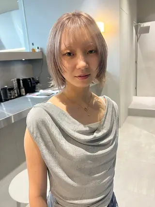 ショート カラー 吉沢遣人/レイヤー /髪質改善のヘアスタイル