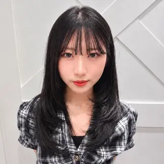 セミロング カラー ハイトーン💫 レイヤー/やまとのヘアスタイル