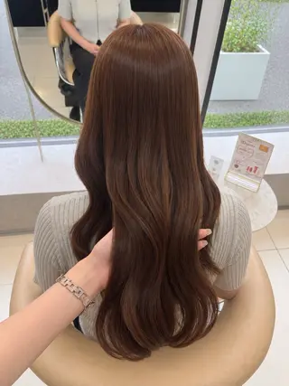 ロング かな🎀ダブルカラー /エクステのヘアスタイル