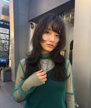 セミロング カラー "Daisy" Rio /大名・天神のヘアスタイル
