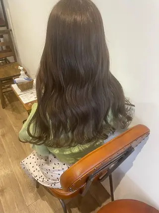ロング カラー ヘアアレンジ coco♡ 韓国hairのヘアスタイル