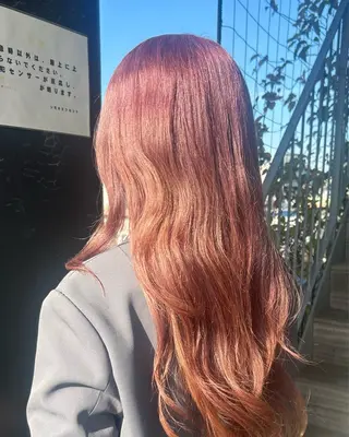 カラー 🎀艶ハイトーン特化 🎀セナのヘアスタイル