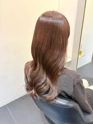 ロング 透明感color あやののヘアスタイル