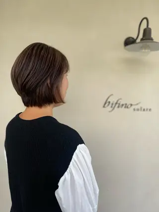 ショート 大久保 結加のヘアスタイル
