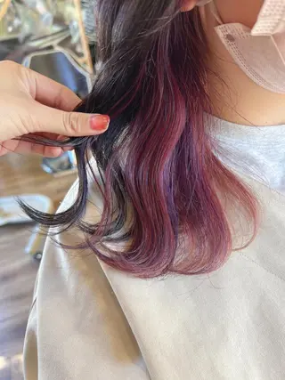 セミロング カラー 🌻井上 マリー🌻のヘアスタイル