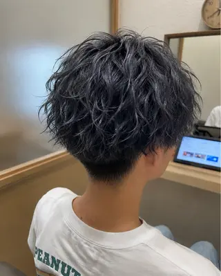 ショート メンズ 久木原 ゆりのヘアスタイル