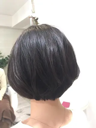 ミディアム 桐谷 一史のヘアスタイル