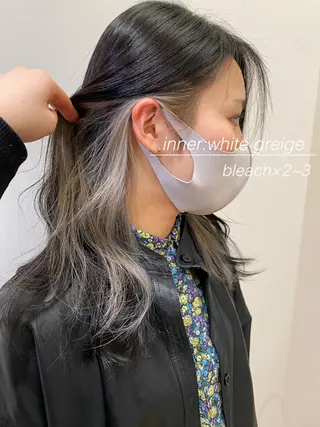 カラー 小林 夢羽のヘアスタイル