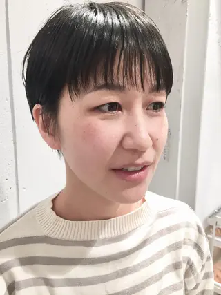ショート 林下 大輔のヘアスタイル