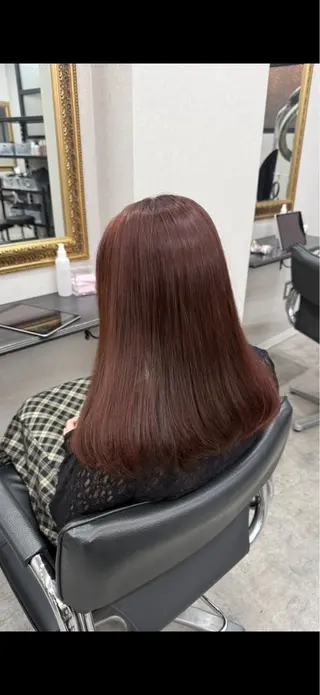 セミロング 艶髪/ダブルカラー 🍒misakiのヘアスタイル