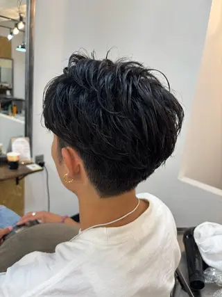 パーマ メンズ特化‼️ miyu-︎💕︎のヘアスタイル