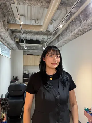 セミロング 柏東口3分 RISE柏のヘアスタイル