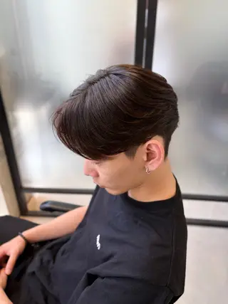 メンズ ✅曲がる縮毛矯正・ メンズ縮毛/森隆之介のヘアスタイル