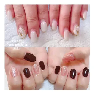 ミディアム ネイル 🐾enen style 🐾のネイルデザイン