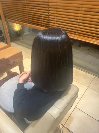 ミディアム preak まりののヘアスタイル