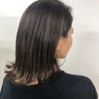 ショート カラー レイヤーカット 韓国ヘアayameのヘアスタイル