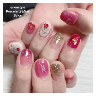 ショート ネイル 🐾enen style 🐾のネイルデザイン