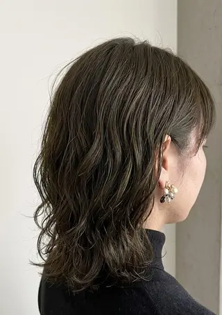 ミディアム カラー flencia 丸 和博｜カットのヘアスタイル