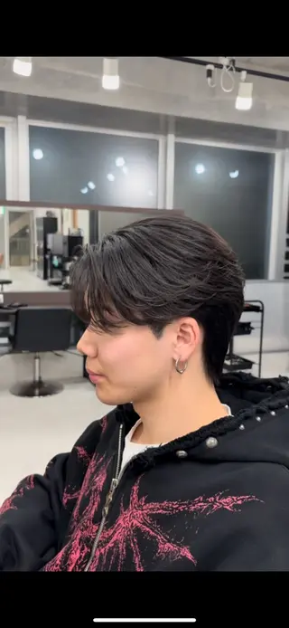 パーマ メンズ 海外風パーマ カラー特化園田　楓莉のヘアスタイル