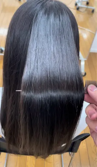 ロング う けんじょうのヘアスタイル