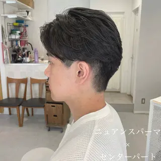 パーマ メンズ clan .のヘアスタイル