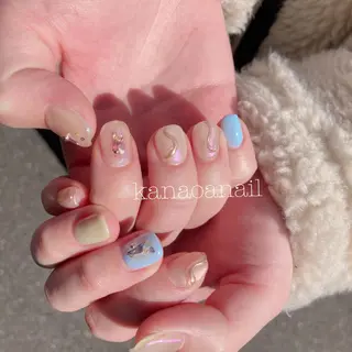 ネイル 地爪育成💅 kanaoanailのネイルデザイン